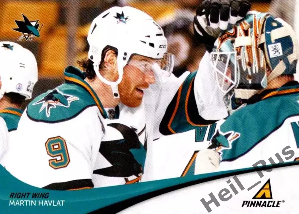 Карточка Мартин Гавлат (San Jose Sharks/Сан-Хосе Шаркс, Динамо Москва) НХЛ/NHL