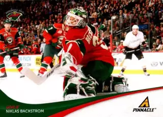 Карточка Niklas Backstrom/Никлас Бекстрем Minnesota Wild/Миннесота Уайлд NHL/НХЛ