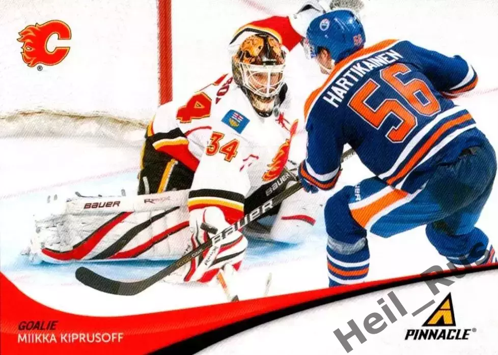 Карточка Miikka Kiprusoff/Миикка Кипрусофф Calgary Flames/Калгари Флэймз NHL-НХЛ