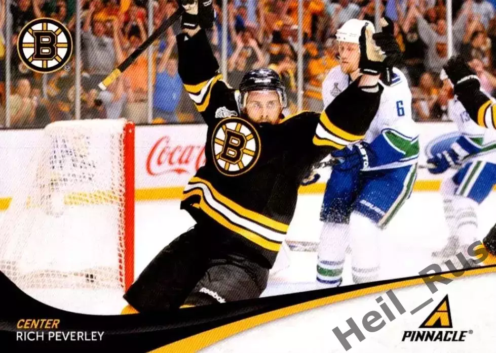 Хоккей. Карточка Rich Peverley/Рич Певерли (Boston Bruins/Бостон Брюинз) НХЛ/NHL