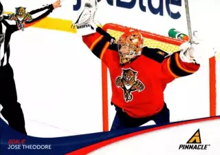 Хоккей. Карточка Jose Theodore/Жозе Теодор (Florida Panthers/Флорида) НХЛ/NHL