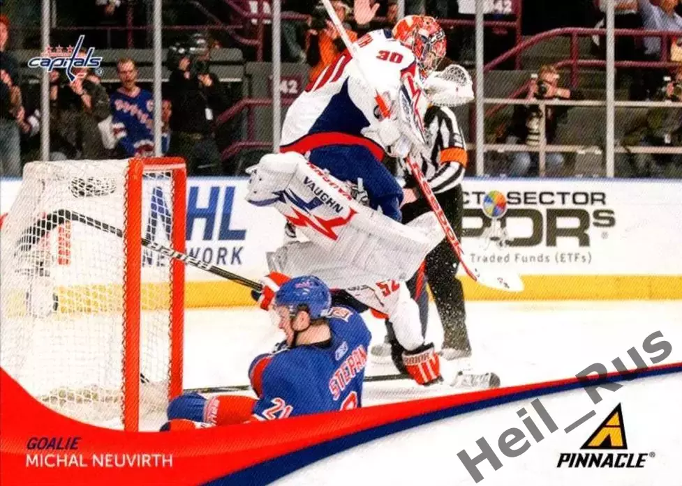 Хоккей. Карточка Михал Нойвирт (Washington Capitals/Вашингтон Кэпиталз) НХЛ/NHL