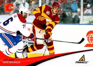 Хоккей. Карточка Rene Bourque/Рене Бурк (Calgary Flames/Калгари Флэймз) НХЛ/NHL