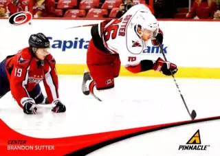 Хоккей. Карточка Брэндон Саттер Carolina Hurricanes/Каролина Харрикейнз НХЛ/NHL