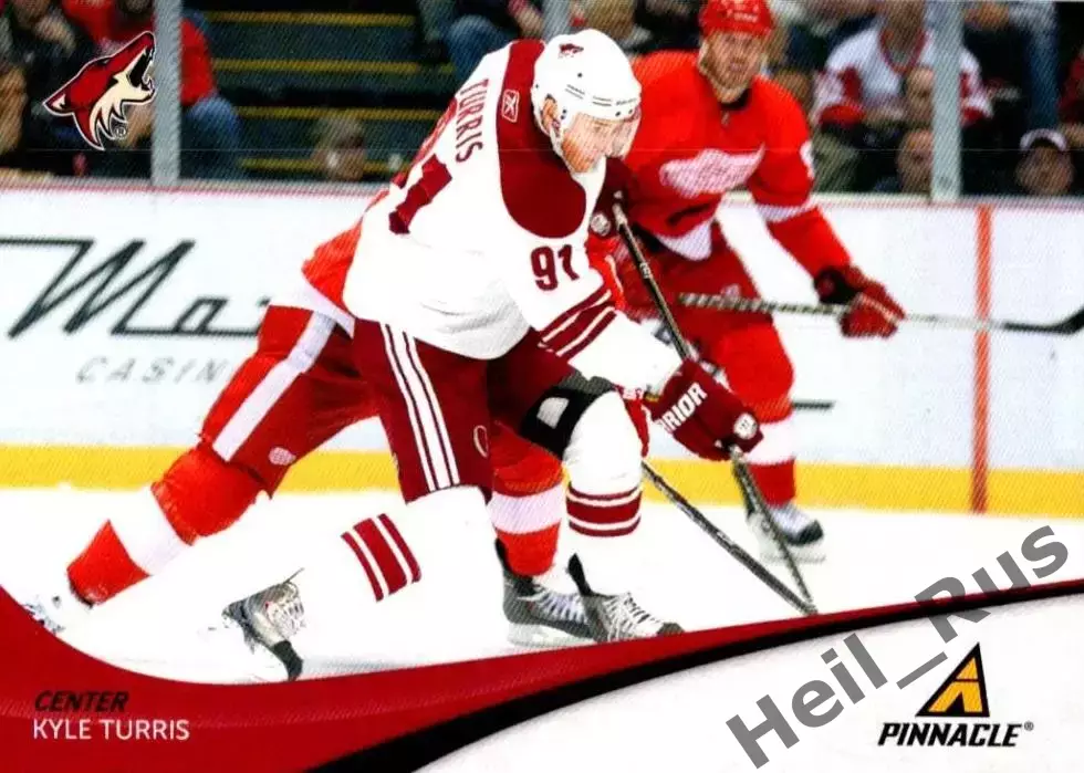 Хоккей; Карточка Kyle Turris/Кайл Террис Phoenix Coyotes/Финикс Койотис НХЛ/NHL