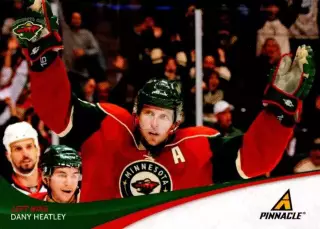 Хоккей; Карточка Dany Heatley/Дэни Хитли Minnesota Wild/Миннесота Уайлд НХЛ/NHL
