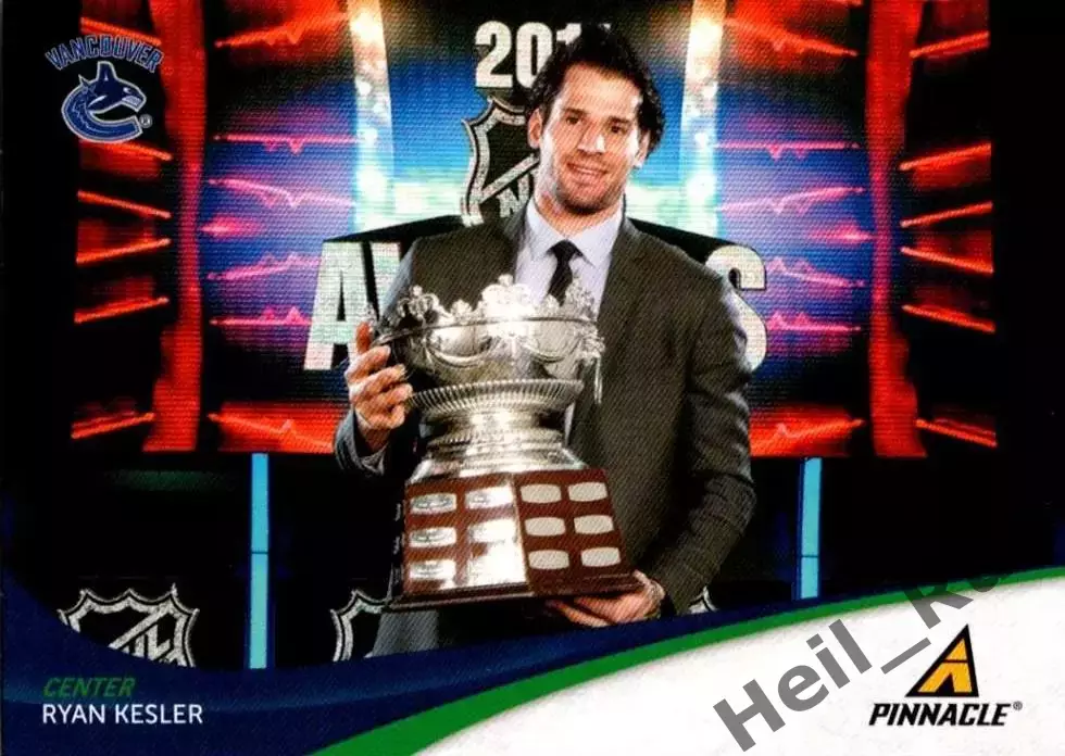 Карточка Ryan Kesler/Райан Кеслер (Vancouver Canucks/Ванкувер Кэнакс) НХЛ/NHL