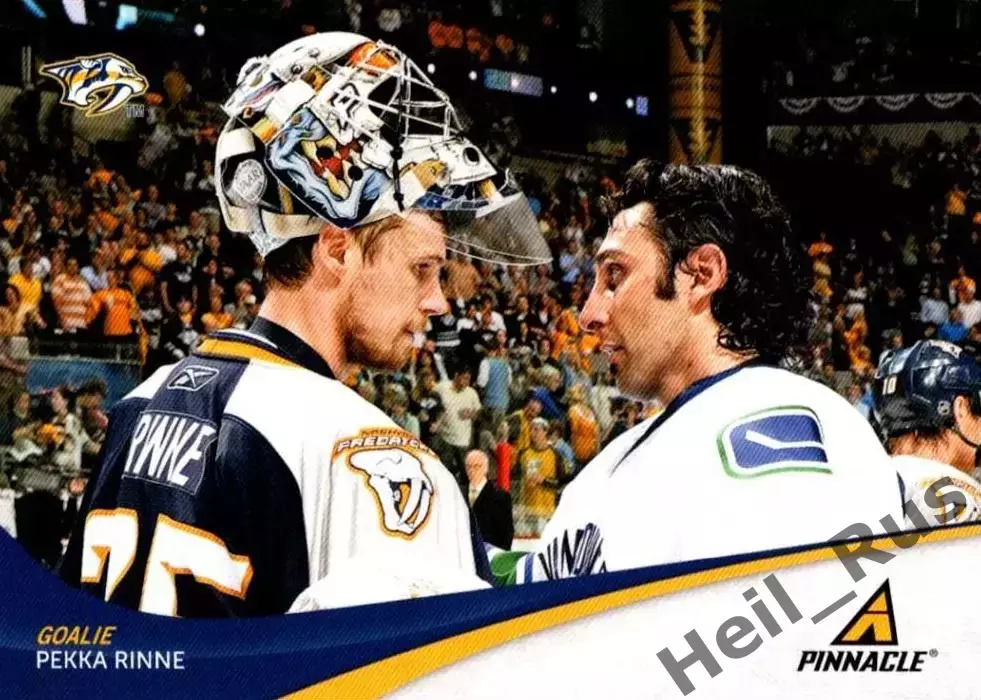Хоккей Карточка Пекка Ринне Nashville Predators/Нэшвилл/Динамо Минск НХЛ/NHL/КХЛ
