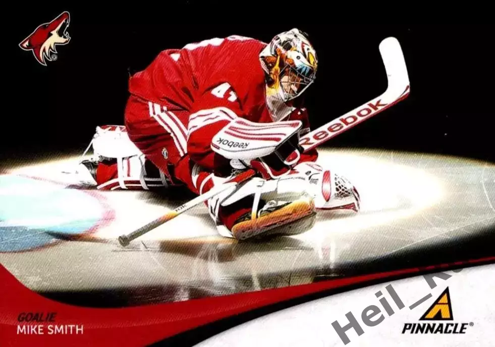 Хоккей. Карточка Mike Smith/Майк Смит (Phoenix Coyotes/Финикс Койотис) НХЛ/NHL
