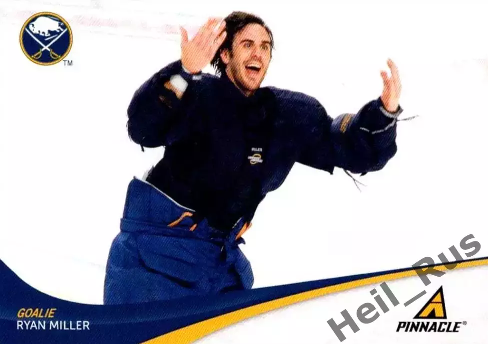Хоккей Карточка Ryan Miller / Райан Миллер Buffalo Sabres/Баффало Сейбрз НХЛ/NHL