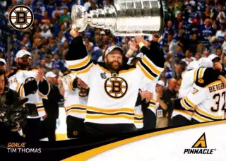 Хоккей Карточка Tim Thomas/Тим Томас Boston Bruins/Бостон Брюинз НХЛ/NHL 2011/12