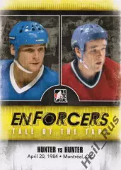 Хоккей. Карточка Dale Hunter/Дэйл Хантер Mark Hunter/Марк Хантер НХЛ/NHL