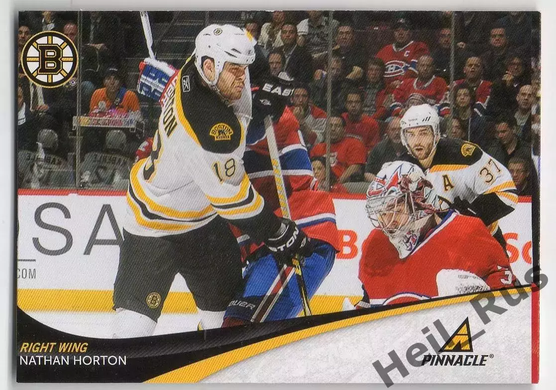 Хоккей Карточка Nathan Horton/Натан Хортон Boston Bruins/Бостон Брюинз НХЛ/NHL