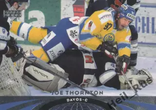 Хоккей. Карточка Joe Thornton/Джо Торнтон (HC Davos/ХК Давос) НХЛ/NHL 2004-05