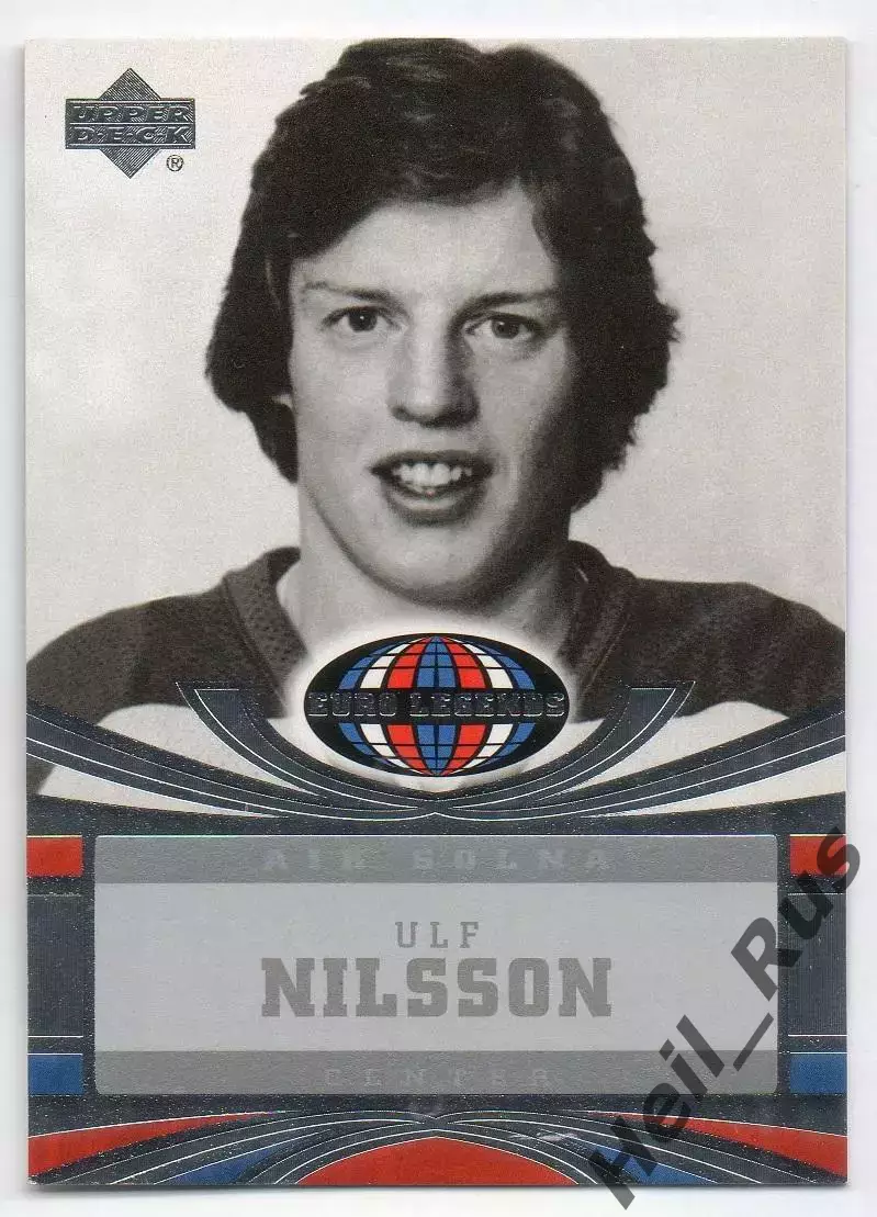 Хоккей. Карточка Ulf Nilsson/Ульф Нильссон AIK Solna/АИК Сольна НХЛ/NHL 2004-05