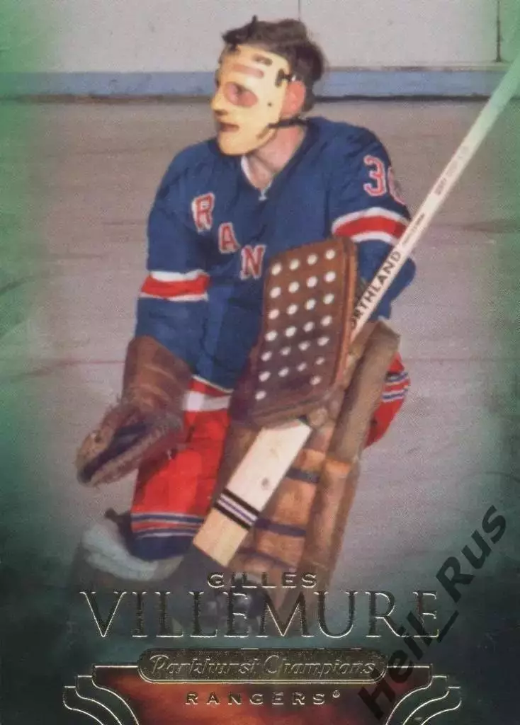 Хоккей. Карточка Жиль Вильмур (New York Rangers/Нью-Йорк Рейнджерс) NHL/НХЛ 2011