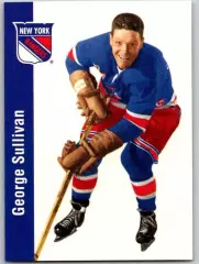 Хоккей. Карточка Джордж Салливан (New York Rangers/Нью-Йорк Рейнджерс) НХЛ/NHL
