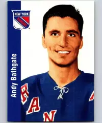 Карточка Andy Bathgate/Энди Батгейт New York Rangers/Нью-Йорк Рейнджерс; НХЛ/NHL