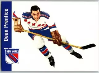 Карточка Dean Prentice/Дин Прентис (New York Rangers/Нью-Йорк Рейнджерс) НХЛ/NHL