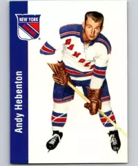 Карточка Andy Hebenton/Энди Хебентон New York Rangers/Нью-Йорк Рейнджерс НХЛ/NHL