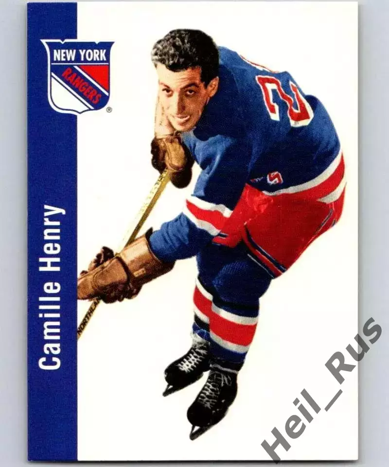 Карточка Camille Henry/Камиль Генри New York Rangers/Нью-Йорк Рейнджерс НХЛ/NHL