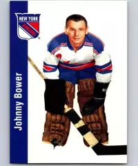 Карточка Johnny Bower/Джонни Бауэр (New York Rangers/Нью-Йорк Рейнджерс) НХЛ/NHL