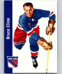 Карточка Bruce Cline/Брюс Клайн (New York Rangers/Нью-Йорк Рейнджерс) НХЛ/NHL