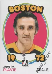 Хоккей. Карточка Jacques Plante/Жак Плант (Boston Bruins/Бостон Брюинз) НХЛ/NHL