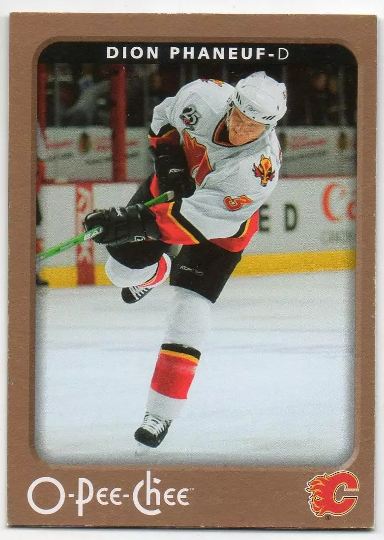 Хоккей. Карточка Dion Phaneuf/Дион Фанеф (Calgary Flames/Калгари Флэймз) НХЛ/NHL