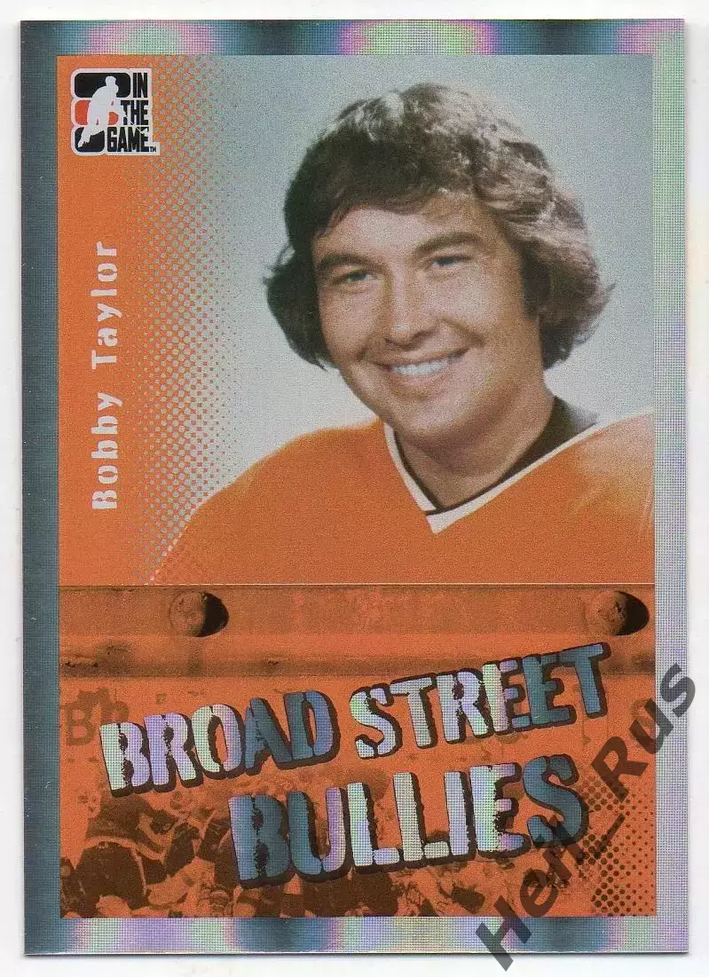 Хоккей. Карточка Бобби Тэйлор (Philadelphia Flyers/Филадельфия Флайерз) НХЛ/NHL