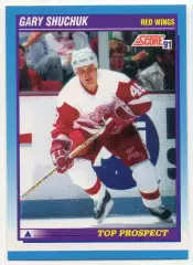 Карточка Gary Shuchuk/Гэри Шучак (Detroit Red Wings/Детройт Ред Уингз) НХЛ/NHL