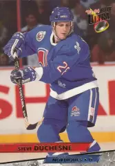 Карточка Steve Duchesne/Стив Дюшен (Quebec Nordiques/Квебек Нордикс) НХЛ/NHL