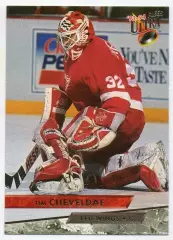 Карточка Tim Cheveldae/Тим Шевалдэ (Detroit Red Wings/Детройт Ред Уингз) NHL/НХЛ
