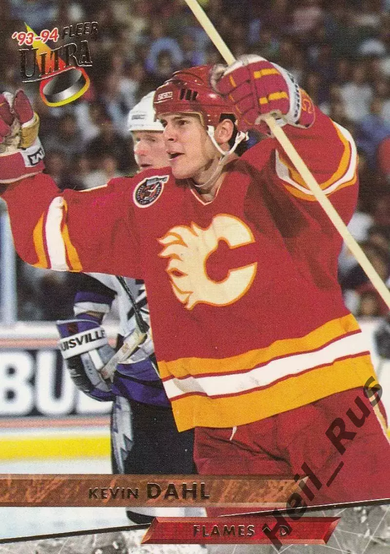 Хоккей. Карточка Kevin Dahl/Кевин Даль (Calgary Flames/Калгари Флэймз) НХЛ/NHL