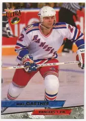 Карточка Mike Gartner/Майк Гартнер New York Rangers/Нью-Йорк Рейнджерс, НХЛ/NHL