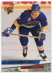 Карточка Nelson Emerson/Нельсон Эмерсон (St. Louis Blues/Сент-Луис Блюз) НХЛ/NHL
