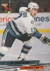 Хоккей Карточка Pat Falloon/Пэт Фэллун (San Jose Sharks/Сан-Хосе Шаркс) НХЛ/NHL