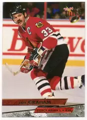 Хоккей Карточка Dirk Graham/Дирк Грэм Chicago Blackhawks/Чикаго Блэкхокс НХЛ/NHL