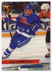 Хоккей. Карточка Валерий Каменский (Quebec Nordiques/Квебек/ЦСКА/Химик) НХЛ/NHL