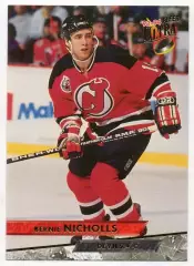 Хоккей. Карточка Bernie Nicholls/Берни Николлс Devils/Нью-Джерси Девилз НХЛ/NHL