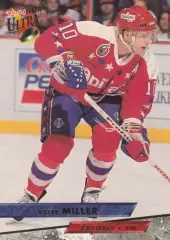 Хоккей; Карточка Kelly Miller/Келли Миллер Washington Capitals/Вашингтон NHL/НХЛ