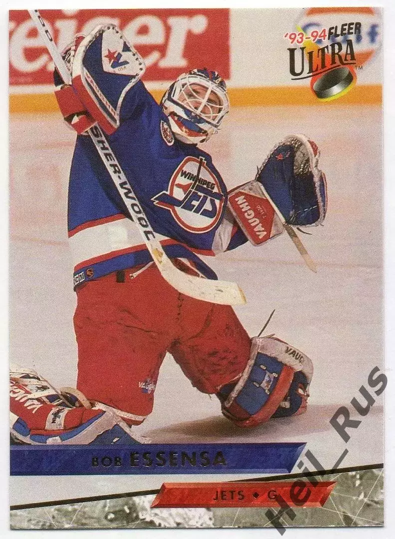 Хоккей Карточка Bob Essensa / Боб Эссенса (Winnipeg Jets/Виннипег Джетс) НХЛ/NHL