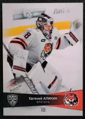 Хоккей. Карточка Евгений Аликин (Амур Хабаровск) КХЛ/KHL сезон 2022/23 SeReal
