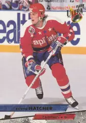 Хоккей Карточка Kevin Hatcher/Кевин Хэтчер Washington Capitals Вашингтон НХЛ/NHL