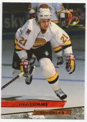 Хоккей Карточка Jyrki Lumme/Юрки Лумме Vancouver Canucks/Ванкувер Кэнакс НХЛ-NHL