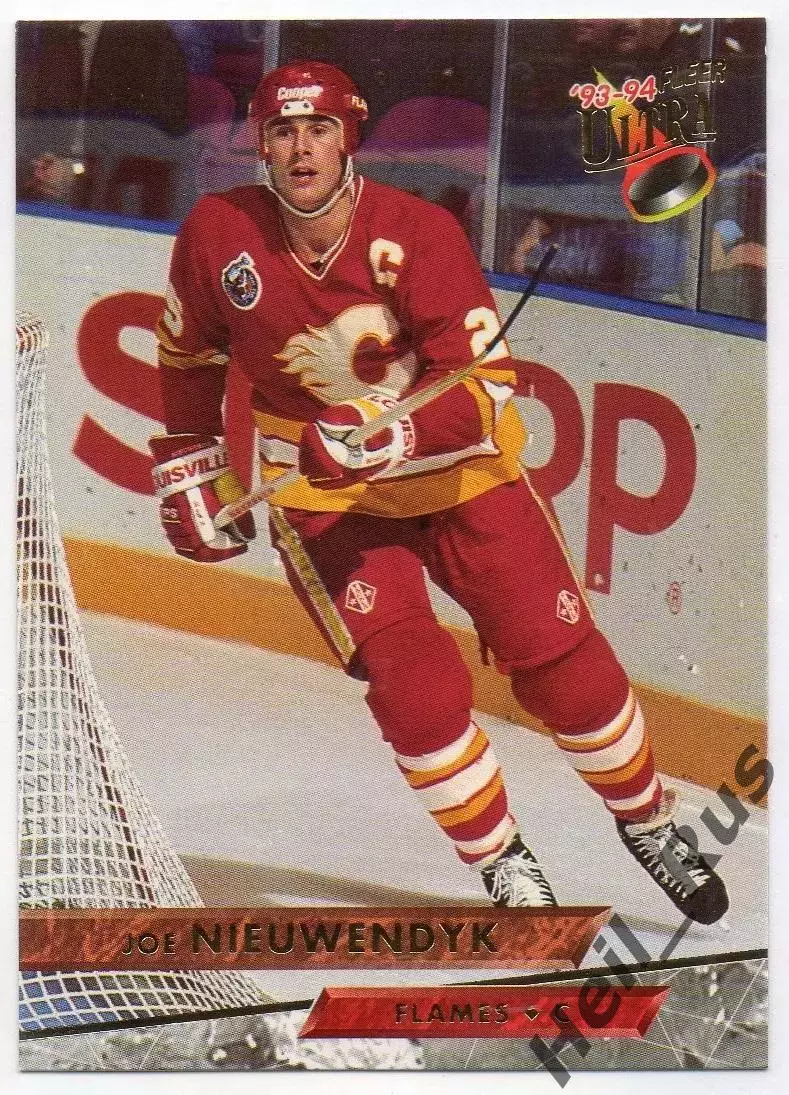 Карточка Joe Nieuwendyk/Джо Ньювендайк (Calgary Flames/Калгари Флэймз) НХЛ/NHL