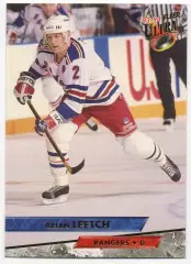 Карточка Brian Leetch/Брайан Лич (New York Rangers/Нью-Йорк Рейнджерс) NHL / НХЛ