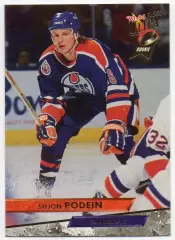 Хоккей. Карточка Shjon Podein/Шон Подейн Edmonton Oilers/Эдмонтон Ойлерз НХЛ/NHL