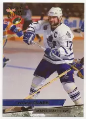 Хоккей. Карточка Уэндел Кларк (Toronto Maple Leafs/Торонто Мейпл Лифс) NHL/НХЛ