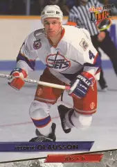 Карточка Fredrik Olausson/Фредрик Олауссон Winnipeg Jets/Виннипег Джетс НХЛ/NHL